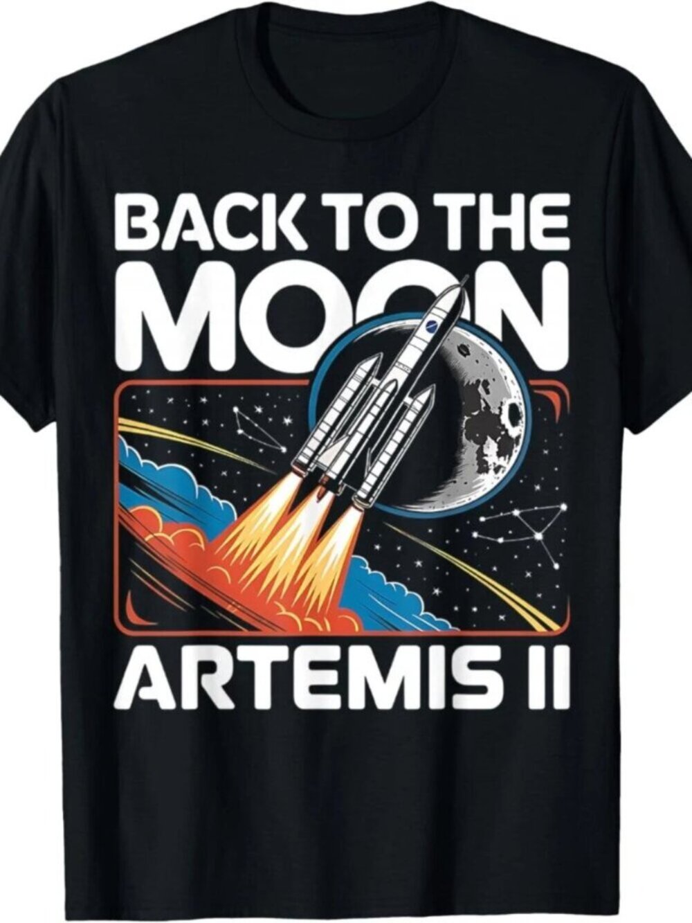 Artemis 2 Launch Back to The Moon 2026 T-Shirt